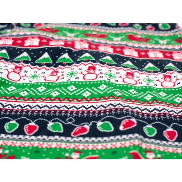 PLACE Adult Christmas Themed Pajama Set - Picture 3 of 5